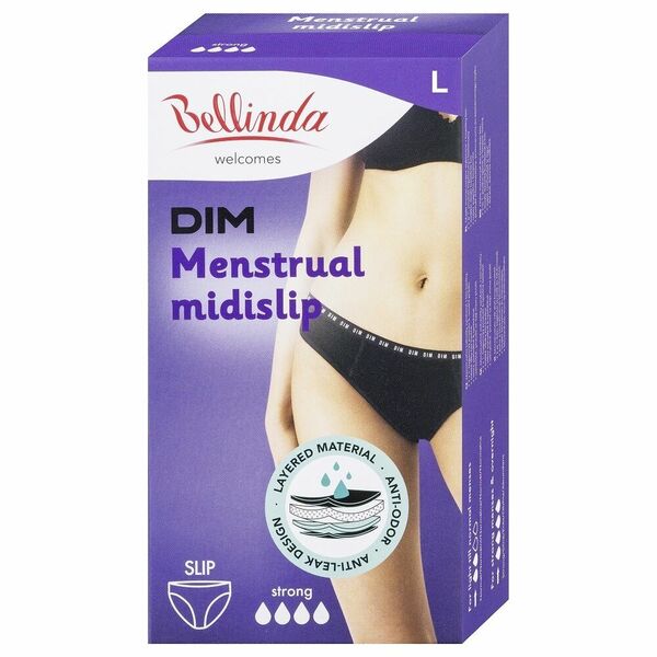 Bellinda Menstruační kalhotky strong vel.L 1 ks černé porovnat ceny