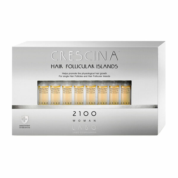Crescina Ampule na vypadávání vlasů pro ženy, Pokročilé stádium, 20 ampulí porovnat ceny