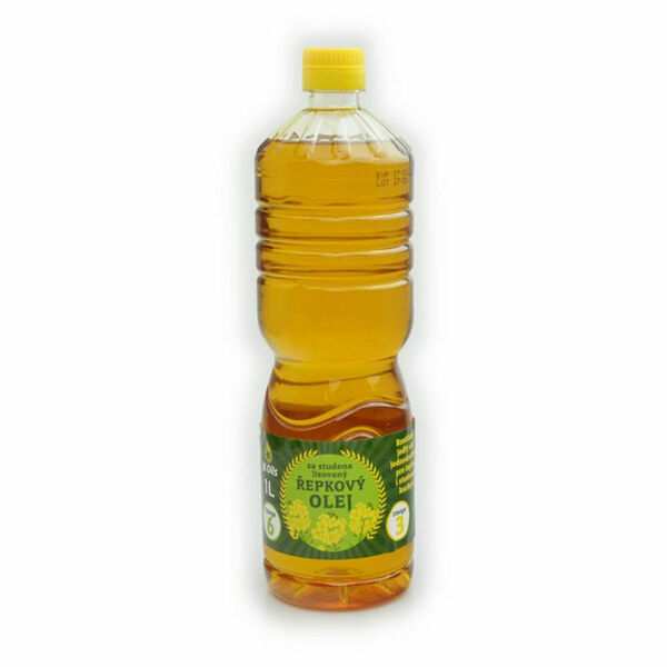 NATURAL JIHLAVA Olej řepkový za studena lisovaný 1000 ml porovnat ceny