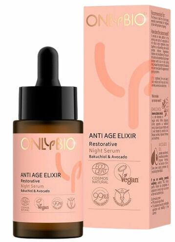 OnlyBio Obnovující noční pleťové sérum Anti Age Elixir 30ml porovnat ceny