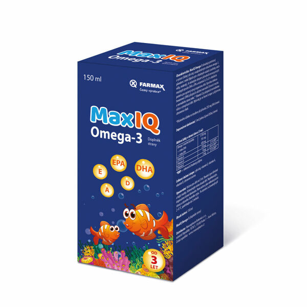 Maxiq Omega-3 150ml Od 1 Roku porovnat ceny