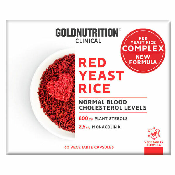 GOLDNUTRITION Clinical red yeast rice 60 kapslí porovnat ceny