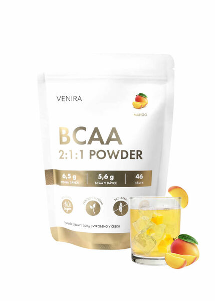 Venira BCAA 2:1:1, mango 300 g porovnat ceny