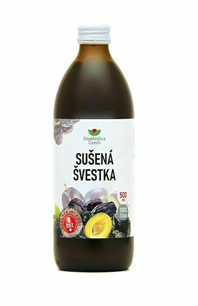 Ekomedica Sušená švestka 100% šťáva 500 ml porovnat ceny