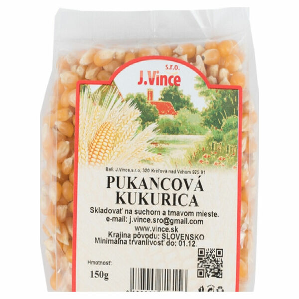 VJ.VINCE Pukancová kukuřice 150 g porovnat ceny