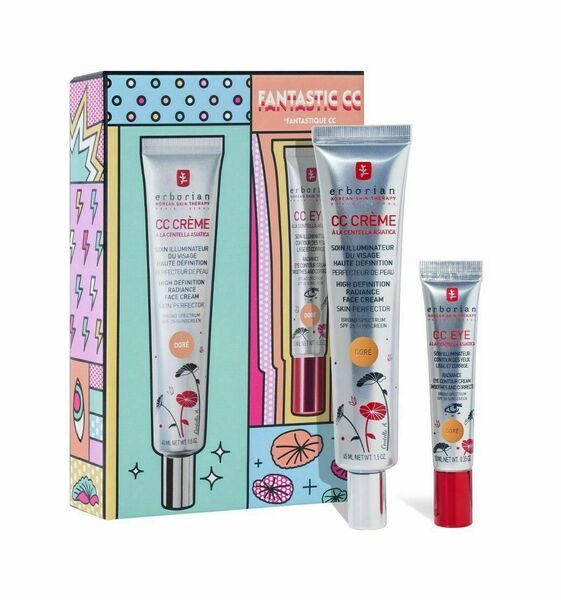 Erborian CC Creme Doré 45 ml + CC Eye Doré 10 ml kosmetická sada porovnat ceny