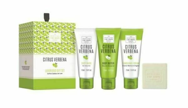 Scottish Fine Soaps Luxusní dárková sada Citrus Verbena 4 ks porovnat ceny