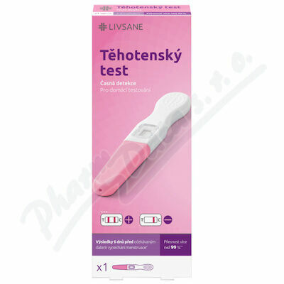LIVSANE Těhotenský test Časná detekce 1ks porovnat ceny