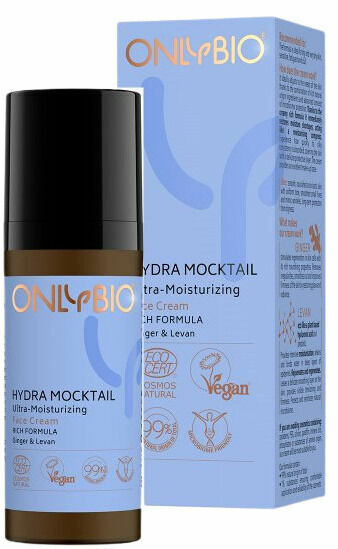 OnlyBio Ultrahydratační pleťový krém Hydra Mocktail 50ml porovnat ceny