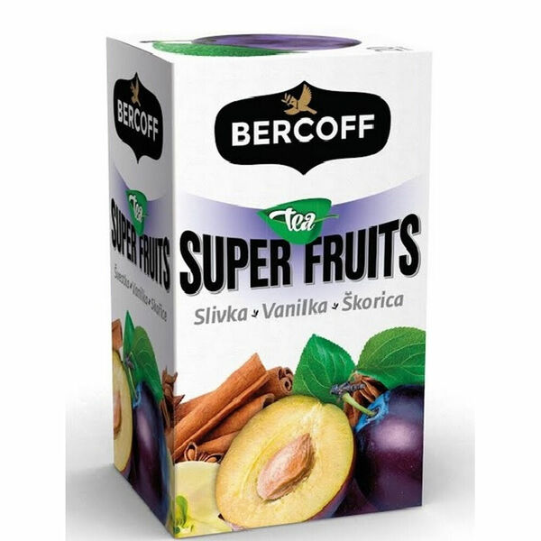 BERCOFF KLEMBER Super Fruits Švestka, Vanilka, Skořice 20 sáčků porovnat ceny
