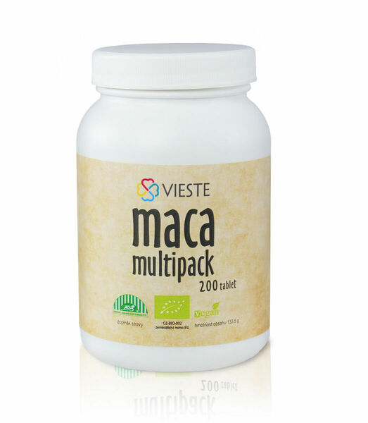 Vieste Maca multipack BIO 200 tablet porovnat ceny