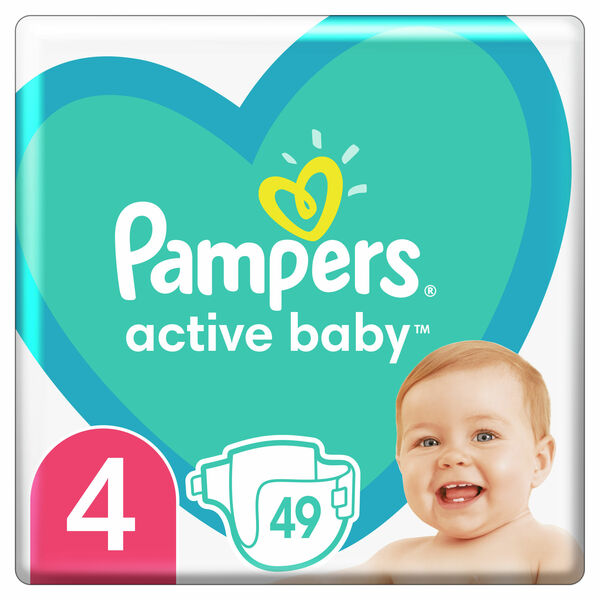 Pampers Active Baby Plenky velikost 4 49ks porovnat ceny
