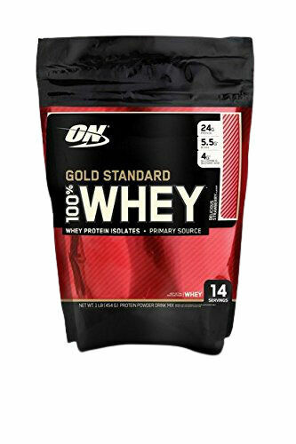 Optimum Nutrition 100% Whey Gold Standard jahoda 450g porovnat ceny