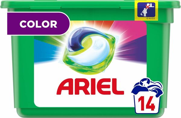 Ariel gelové kapsle Color 14ks porovnat ceny