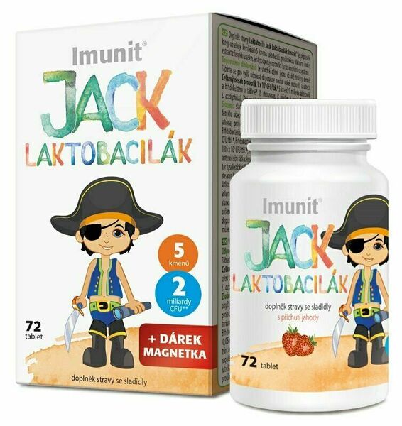 Imunit Laktobacily JACK LAKTOBACILÁK 72 tablet porovnat ceny