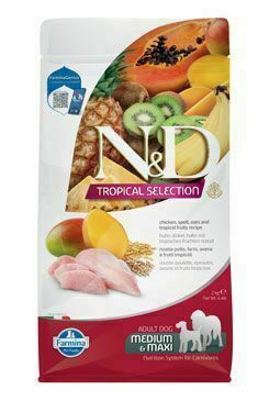 N&d Tropical Selection Dog Adult M/l Chicken 2kg porovnat ceny