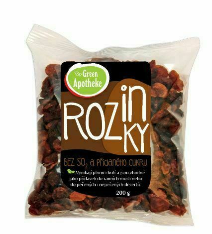 Green Apotheke Rozinky nesířené 200 g porovnat ceny