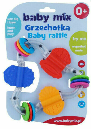 Dětské chrastítko Baby Mix barevný trojuhelník porovnat ceny