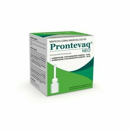 Prontevaq NEO mikroklyzma 6x9g porovnat ceny
