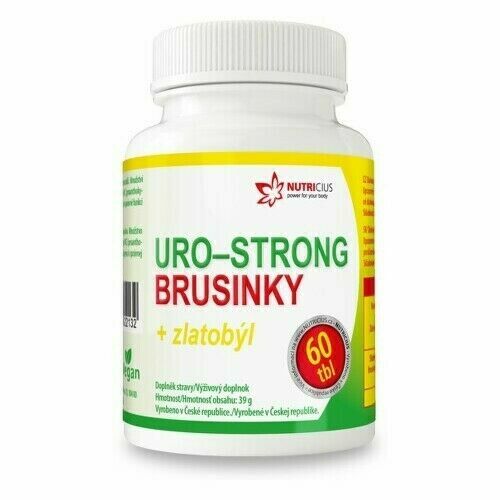 Uro-strong brusinky + zlatobýl tbl.60 porovnat ceny