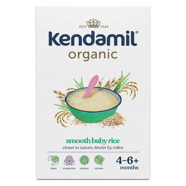 KENDAMIL Bio nemléčná rýžová kaše 4m+ 120 g porovnat ceny
