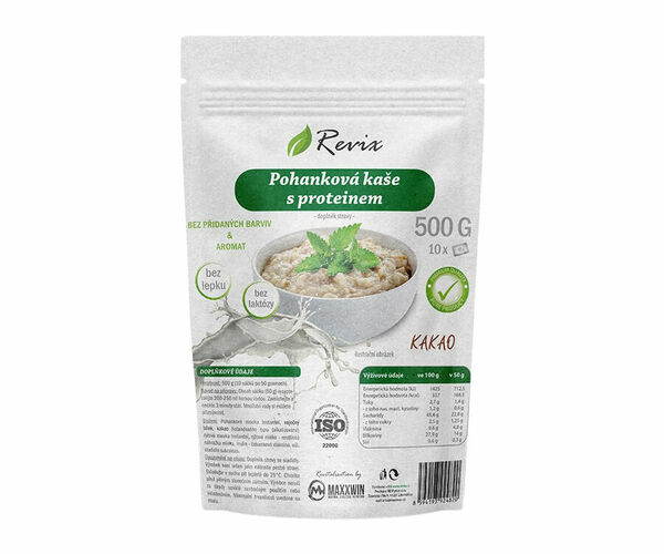 Revix pohanková kaše proteinová kakao 500g porovnat ceny