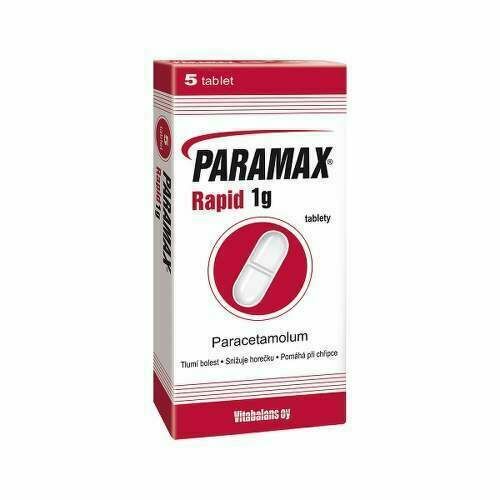 PARAMAX RAPID 1G neobalené tablety 5 porovnat ceny