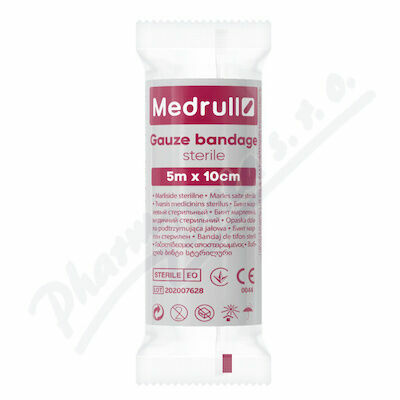 Medrull Sterilní Gázový Obvaz 10cmx5m porovnat ceny