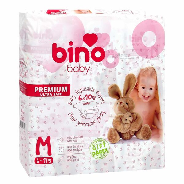 Pleny BINO BABY PREMIUM M, dárek porovnat ceny