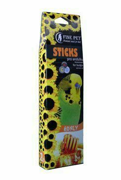 Fine Pet Tyčinka Andulka Medová 2ks/110g porovnat ceny