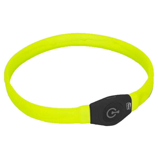 KARLIE Visio Light LED USB nabíjecí obojek pro psy žlutý 65 cm porovnat ceny