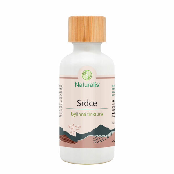 Naturalis Srdce bylinná tinktura 50 ml porovnat ceny