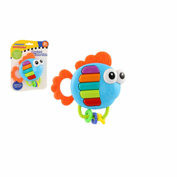 TEDDIES Chrastítko kousátko ryba piánko porovnat ceny