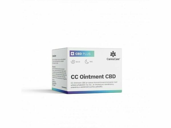 Cannacare Konopná Mast s CBD na noc 60ml porovnat ceny