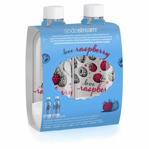 SODASTREAM Náhradní lahev na sodu JET Love Raspberry 2x1L porovnat ceny