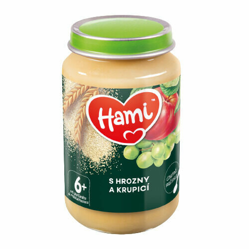 Hami Příkrm s hrozny a krupicí 190 g porovnat ceny