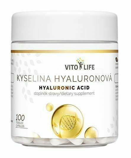 Vito Life Kyselina hyaluronová 200 mg 100 tobolek porovnat ceny