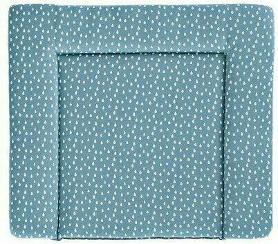 TRÄUMELAND Přebalovací podložka bez PVC, 75x85cm - Tropfen ozeanblau porovnat ceny