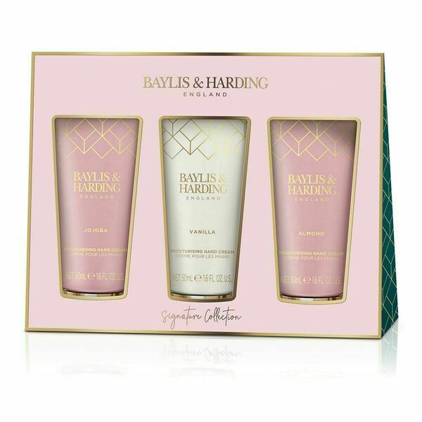 Baylis & Harding Sada péče o ruce Jojoba Vanilla & Almond Oil 3x50 ml porovnat ceny