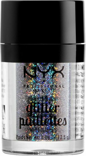 NYX Professional Makeup Metallic Glitter - Třpytky na obličej i tělo - Style Star 2,5g porovnat ceny