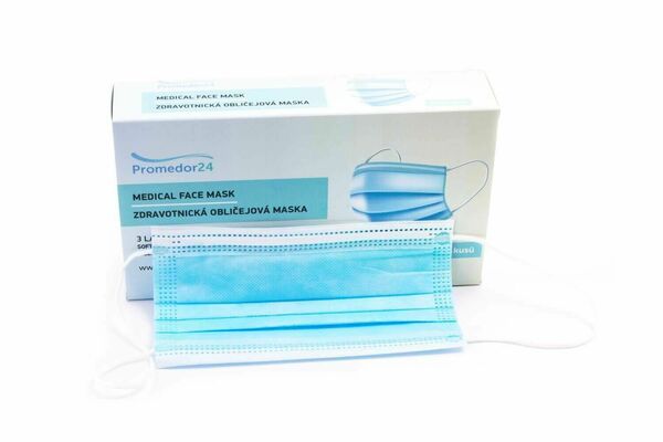 Promedor24  Zdravotnická obličejová maska - rouška 50 ks porovnat ceny