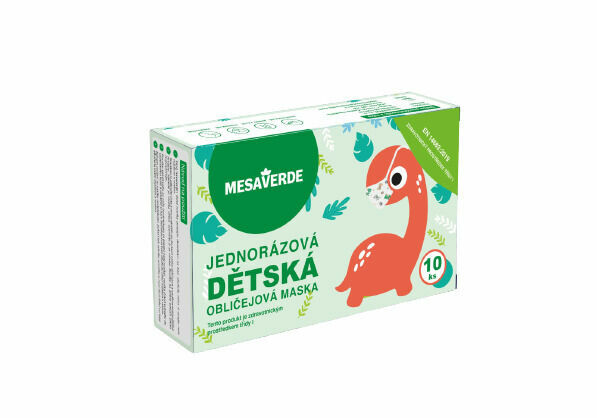 MESAVERDE  Jednorázová rouška dětská 10ks porovnat ceny
