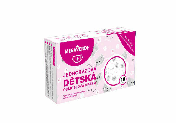 MESAVERDE  Jednorázová rouška dětská 10ks porovnat ceny