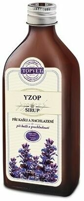 TOPVET Sirup yzopový 320g sklo porovnat ceny