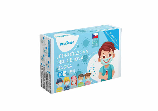 MESAVERDE  Jednorázová rouška chlapecká 10ks porovnat ceny