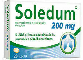 Soledum 200mg enterosolventní měkké tobolky 20 tbl. porovnat ceny
