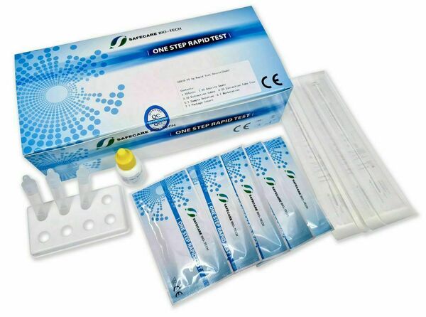 SAFECARE COVID-19 Antigen Rapid testovací sada 25 ks porovnat ceny