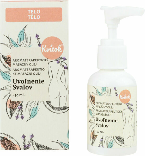 Kvitok Masážní olej Uvolnění svalů 50ml porovnat ceny
