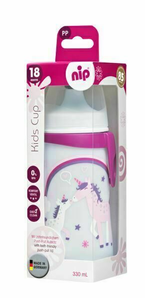 NIP Kids cup láhev s pítkem holka 330 ml porovnat ceny