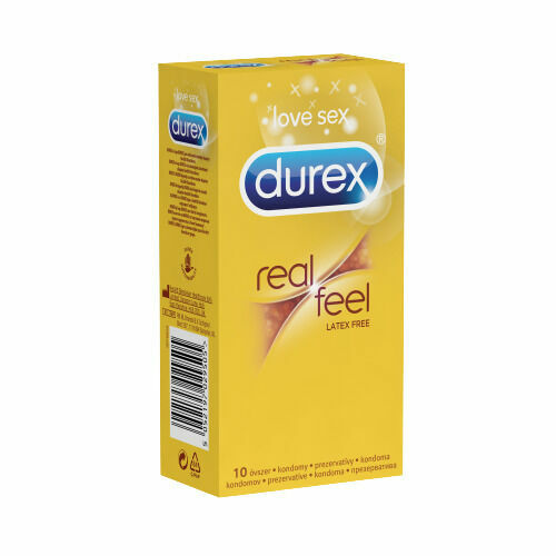 Durex Real Feel kondomy 10ks porovnat ceny